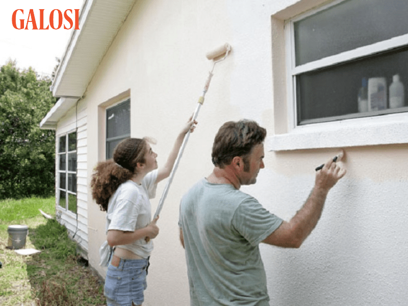 Cách tính diện tích sơn nhà