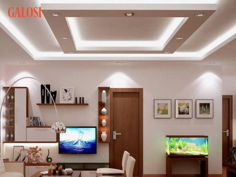 phối màu sơn trần thạch cao